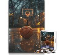 Puzzle 1000 pezzi Basket Nostalgia Rilassante Solo Tempo Tranquillo Superiore Taglio Preciso Giocattolo da Gioco Dimensioni 38x52cm