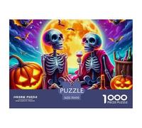 Puzzle 1000 Pezzi Bats And Pumpkins Qualità Premium Wansheng Theme Intrattenimento Creativo Idea Regalo Uomo E Donna Per Adulti E Bambini Da 12 Anni 70x50cm/1000pcs