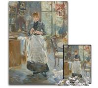 Puzzle 1000 pezzi Berthe Morisot Puzzle in legno Gioco interattivo per famiglie Fai da te Decorazione per la casa Rompicapo Regalo 1000 pezzi (75x50cm)