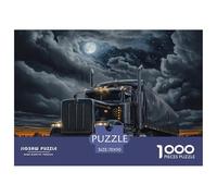 Puzzle 1000 Pezzi Big Truck,Puzzle Adulti, The Persistence of The Night Puzzle In Carta Per Adulti, Il Regalo Perfetto Per La Famiglia E Gli Amici 70x50cm/1000pcs