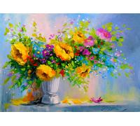 Puzzle 1000 Pezzi Bouquet di Fiori Gialli