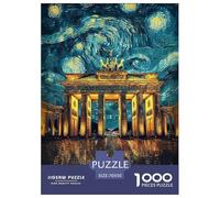 Puzzle 1000 Pezzi Brandenburg Gate Impossibili Carta Al 100% Regalo Perfett Great Architecture Regalo Per Adulti E Bambini Adulti E Bambini Dai 14 Anni 70x50cm/1000pcs