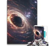 Puzzle 1000 pezzi Buco nero nello spazio Un'opera d'arte Opera d'arte Regalo per bambini dai 14 anni in su 50x75cm