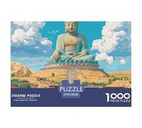 Puzzle 1000 Pezzi Buddha Qualità Premium Da Ri Tathagata Intrattenimento Creativo Idea Regalo Uomo E Donna Per Adulti E Bambini Da 12 Anni 38x26cm/1000pcs