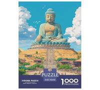 Puzzle 1000 Pezzi Buddha Qualità Premium Da Ri Tathagata Puzzle Impegnativo Divertimento Per Adulti Perfetto Per Appassionati Di Puzzle Esperti 70x50cm/1000pcs