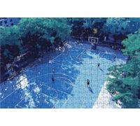 Puzzle 1000 Pezzi, Campo Da Basket Puzzle 1000 Pezzi per Adulti, Giochi di Puzzles Albero Legno per Tutta la Famiglia, DIY Puzzles per Quadri Moderni Soggiorno Regalo Donna Uomo 75 x 50CM RXPT-3996