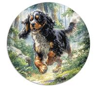 Puzzle 1000 Pezzi Cane afgano Animali - Puzzle Arte, Anti-stress, Senza Tossine, Assemblaggio Facile, 1000pcs (67.5x67.5cm)
