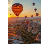 Puzzle 1000 Pezzi Canyon delle Mongolfiere, puzzle Per Adulti 1000 pezzi, Rompicapo Stimolante, Giochi di puzzles per Tutta La Famiglia, Regalo per Amore e Amico 75x50cm