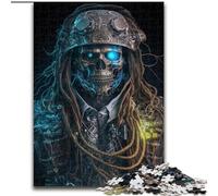 Puzzle 1000 pezzi Capitano Scheletro Impossible Puzzle per adulti dimensioni 50x75cm Ideale per divertimento in famiglia, relax e regali per le feste