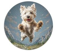 Puzzle 1000 Pezzi Carino Cane Animali - Qualità Premium, Anti-stress, Senza Tossine, Sicuro, 1000pcs (67.5x67.5cm)