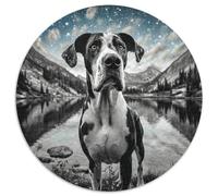 Puzzle 1000 Pezzi Carino Cane Animali - Qualità Premium, Assemblaggio Facile, Hobby, Senza Spigoli, 1000pcs (67.5x67.5cm)