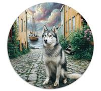 Puzzle 1000 Pezzi Carino Cane Animali - Qualità Premium, Assemblaggio Facile, Relax Ufficio, 1000pcs (67.5x67.5cm)