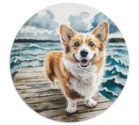 Puzzle 1000 Pezzi Carino Cane Animali - Senza Tossine, Regalo Per Adulti E Bambini 14+, HD, Qualità Premium, 1000pcs (67.5x67.5cm)