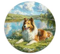 Puzzle 1000 Pezzi Carino cane da compagnia Animali - Anti-stress, Multicolore, Assemblaggio Facile, Senza Tossine, 1000pcs (67.5x67.5cm)