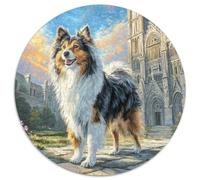 Puzzle 1000 Pezzi Carino cane da compagnia Animali - Idea Regalo Per Lei O Lui, Multicolore, Senza Spigoli, Decorazione, 1000pcs (67.5x67.5cm)