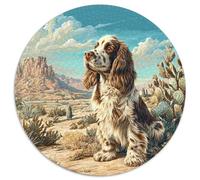 Puzzle 1000 Pezzi Carino cane da compagnia Animali - Puzzle Arte, Anti-stress, Senza Tossine, Assemblaggio Facile, 1000pcs (67.5x67.5cm)