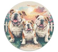 Puzzle 1000 Pezzi Carino cane da compagnia Animali - Senza Tossine, Regalo Per Adulti E Bambini 14+, HD, 1000pcs (67.5x67.5cm)