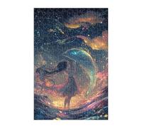 Puzzle 1000 Pezzi Carino Ragazza Delfino, Gioco Educativo e Stimolante, Sviluppare Memoria, Logica e Manualità, Giochi Rilassamento e Intelligence Puzzle per Adulti 1000 Pezzi