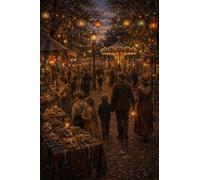 puzzle 1000 pezzi Carnevale Vintage Serale nel Parco Legno