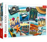 Puzzle 1000 pezzi - Cartoline estive