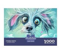 Puzzle 1000 Pezzi Chinese Crested Qualità Premium Cartoon Animals Intrattenimento Creativo Divertimento Per Adulti Per Adulti E Bambini Da 12 Anni 70x50cm/1000pcs