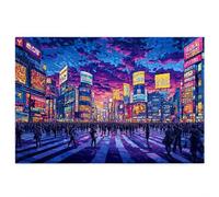 Puzzle 1000 pezzi Città, Puzzle 1000 pezzi Adulti, Gioco Educativo Fai Da Te con Scatola Regalo per Adulti, Legno Spesso e Resistente, Impegnativi Rompecapo, Idea Regalo Donne Uomini,(Paesaggio) D-95