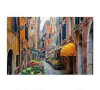 Puzzle 1000 pezzi Città, Puzzle 1000 pezzi Adulti, Gioco Educativo Fai Da Te con Scatola Regalo per Adulti, Legno Spesso e Resistente, Impegnativi Rompecapo, Idea Regalo Donne Uomini,(Paesaggio) W-51