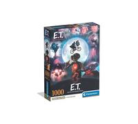 Puzzle 1000 pezzi CLEMENTONI E.T. The Extra-Terrestrial Compatto 70 x 50 cm con poster Scatola compatta - Nouvo