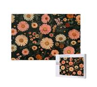 Puzzle 1000 Pezzi Colorato Puzzle Margherita Grandi Dimensioni per Adulti Con Scatola di Imballaggio e Immagini di Riferimento,Divertenti Giochi per Tutta la Famiglia,Come Regalo per Amici 2T-337