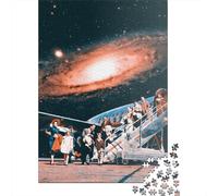 Puzzle 1000 pezzi "Coming Home From Space" Puzzle quadrati per adulti e puzzle di carta Decorazione per la casa Giocattoli puzzle 38x26 cm/1000 pezzi