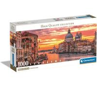 Clementoni - 1000p Pannorama Venezia - 98 x 33 cm - con poster