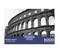 Puzzle 1000 Pezzi Con Roma Per Adulti E Bambini - Sfida Intellettuale Per La Famiglia, Alta Qualità E Dettagli Ricchi 38x26cm/1000pcs