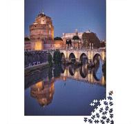 Puzzle 1000 Pezzi Con Roma Per Adulti E Bambini - Sfida Intellettuale Per La Famiglia, Alta Qualità E Dettagli Ricchi 70x50cm/1000pcs