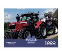 Puzzle 1000 Pezzi Con Trattore Per Adulti E Bambini - Sfida Intellettuale Per La Famiglia, Alta Qualità E Dettagli Ricchi 70x50cm/1000pcs