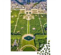Puzzle 1000 Pezzi Con Versailles Per Adulti E Bambini - Sfida Intellettuale Per La Famiglia, Alta Qualità E Dettagli Ricchi 38x26cm/1000pcs
