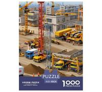 Puzzle 1000 Pezzi Construction Site Qualità Premium Micro Object Style Intrattenimento Creativo Divertimento Per Adulti Per Adulti E Bambini Da 12 Anni 38x26cm/1000pcs