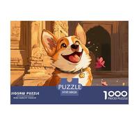 Puzzle 1000 Pezzi Corgi Qualità Premium Cute Animals Multicolore Puzzle Al Divertenti Per Uomo E Donna Regalo Per Adulti E Bambini Da 14 Anni E Più 38x26cm/1000pcs