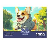 Puzzle 1000 Pezzi Corgi Qualità Premium Pet Dog Multicolore Puzzle Al Divertenti Per Uomo E Donna Per Adulti E Bambini Da 12 Anni 70x50cm/1000pcs