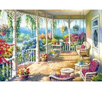 Puzzle 1000 pezzi corridoio di fiori puzzle per adulti paesaggio puzzle scena naturale puzzle per adulti adolescenti bambini giocattolo interattivo cervello teaser