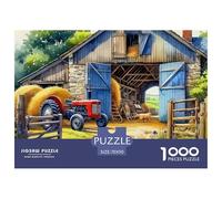 Puzzle 1000 Pezzi Cottage Colorato Carta Al 100% Idea Regalo Uomo E Donna Country Style Regalo Per Adulti E Bambini Per Adulti 14+ 70x50cm/1000pcs