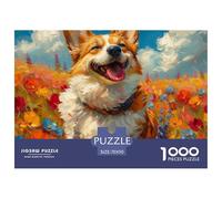 Puzzle 1000 Pezzi Cute Corgi Qualità Premium Cute Pets Multicolore Idea Regalo Uomo E Donna Regalo Per Adulti E Bambini Da 14 Anni E Più 70x50cm/1000pcs
