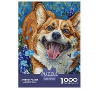 Puzzle 1000 Pezzi Cute Dog Qualità Premium Corgi Intrattenimento Creativo Divertimento Per Adulti Regalo Per Adulti E Bambini Da 14 Anni E Più 70x50cm/1000pcs