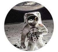 Puzzle 1000 pezzi dalla Terra alla Luna, puzzle di carta fai da te, decorazioni stimolanti per il cervello, regali per le feste (67,5x67,5cm)