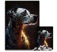 Puzzle 1000 pezzi dalmata dorato, puzzle difficili per adulti fai da te, regalo per la casa, rompicapo per adulti, 50x75CM/19,68x29,52 pollici