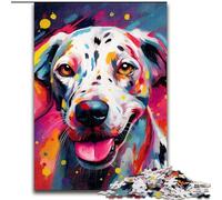 Puzzle 1000 pezzi Dalmata in legno, per adolescenti dai 14 anni in su, decorazione per la casa, 50x75cm, gioco educativo e divertente per interni