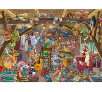 Puzzle 1000 pezzi - Divertimento in soffitta