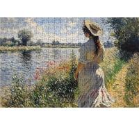 Puzzle 1000 Pezzi Donna Puzzle 1000 Pezzi Legno per Adulti Albero, Splendidamente Confezionato in Una Scatola di Cartone, Trasportabile in Una Borsa a Rete per Decorazioni Parete 75x50 CM RXPT-5745