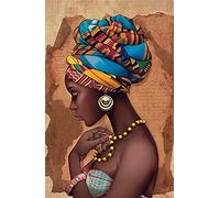 Puzzle 1000 Pezzi, Donne Nere Misteriose Donne Africane Puzzle Gioco In Famiglia Divertente Famiglia Giocattolo Decompressivo Puzzle Per Bambini Per Adulti
