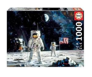 Puzzle 1000 Pezzi Educa Il Primo Uomo sulla Luna