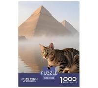 Puzzle 1000 Pezzi Egyptian Mau Pet Cat - Alta Qualità, Colori Brillanti, Immagine Straordinaria - Perfetto Per Collezionisti - 70x50cm/1000pcs
